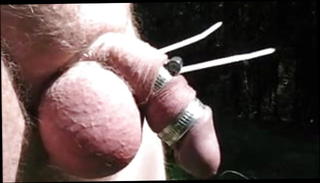 Video 509603501: cock clamp, cock outdoors, man gay