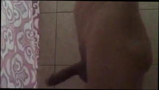 Video 1418066601: big dick cam, gay man big dick, shower cam