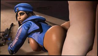 Watch the video about Fucking Ana Amari Doggy Style