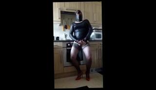 Video 196303401: latex wanking, cumshot latex, gay latex, latex lingerie, latex man, dress wank