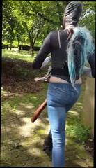 Video 1577277731: crossdresser sissy slave, gay sissy crossdresser, gay man sissy, sissy outdoor, sissy flashing, bbc public