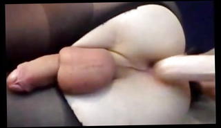 Video 516571001: anal sex toy play, anal toyed shemale, sex toys playing amateur, stockings anal toys