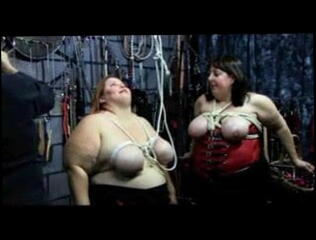 Video 18044501: tits bbw chubby, bbw rope, chubby bbw fat, bbw submissive, domination submission, bdsm submissive, rope breast, submissive straight, bizarre bdsm