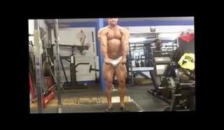 Video 196418401: gay bodybuilder, boys posing, muscular gay