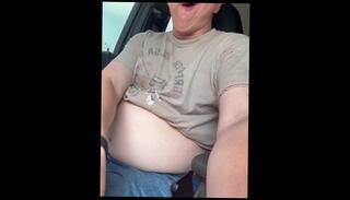 Video 1596877513: fetish solo, slut smoking fetish, smoking amateur solo, amateur solo male, fat belly fetish, solo male public