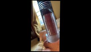 Video 1601735823: vacuum pump, solo pumped, solo masturbation toy, solo amateur masturbation, pumping wife, solo male masturbation