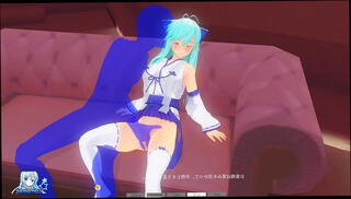 Watch the video about [CM3D2] Blue haired girl in kimono