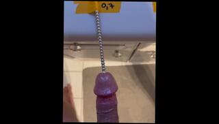 Video 1610712633: fetish gay solo, cock sounding urethral fetish, amateur solo cock, solo male cock, fetish vibrators, urethra vibrator, cock precum