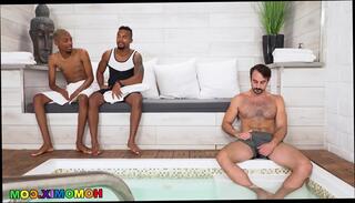 Video 979257435: interracial bbc threesome, gay interracial bbc hardcore, bbc interracial anal fuck, interracial bbc deep throat, gay dominant submissive, rough interracial bbc, anal threesome cumshot, submissive face fuck, horny black dude