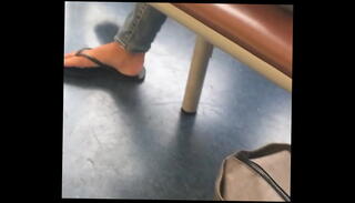 Video 1139219365: foot fetish feet, milf feet fetish, flip flop shoeplay, foot fetish candid, public foot fetish