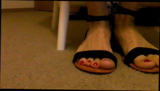 Video 1556763701: crossdresser webcam, gay crossdresser, amateur crossdresser, red toes, webcam hd