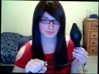 Video 16542601: inflatable butt plug, shemale butt plug