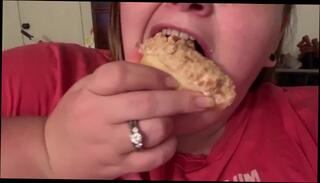 Video 1384309303: ssbbw fetish, ssbbw solo, fetish amateur teen, solo teen female, brunette teen solo, ssbbw belly stuffing, ssbbw eating, large teen