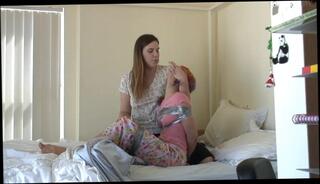 Video 145683801: lesbian femdom bdsm, lesbian bdsm bondage, small tits bondage, bondage straight, femdom school, bondage time, femdom hd