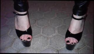 Video 314529401: stripper high heels, straight