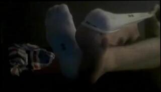 Video 326125501: gay foot play, gay man foot, socks foot