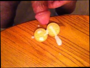 Video 202743901: white creamy cum, cum cookie, loves eating cum, white gay man