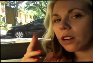 Video 212898501: smoking femdom, blonde femdom, smoking straight, straight car