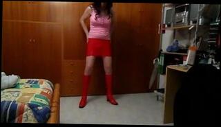 Video 120650701: gay latex, latex skirt, latex man