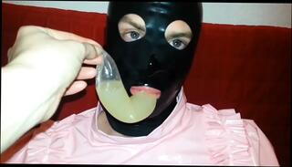 Video 116045201: latex condom, condom bukkake, cum filled condom, condom cumshot, gay condom, latex man, sissy, semen, trans
