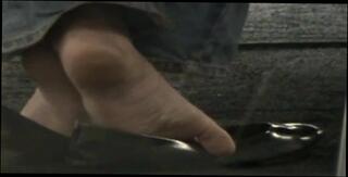 Video 215587001: black foot fetish, ebony foot fetish, student foot, straight foot