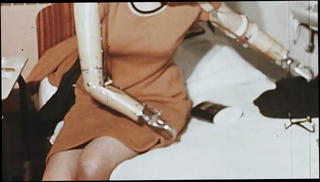 Video 1001583701: double amputee, mom double, european double, mom's clothes, straight european