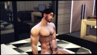 Video 1286796665: solo hunk masturbating, muscle hunk solo, hot solo masturbation