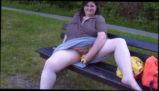 Video 312952704: bbw outdoor, bbw playing