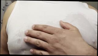 Video 1624319633: chubby amateur solo, chubby male solo, solo male pov, amateur pov handjob, solo nipple play, chubby daddy play, chubby wet, erect nipples