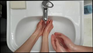 Video 1204799503: amateur fetish couple, washing fetish, hand fetish, cleaning fetish, girl friend