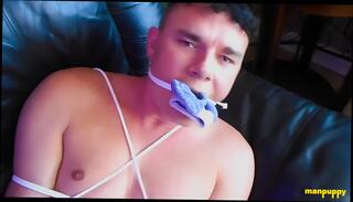 Video 1656541094: bdsm fetish cock, rope bound, rope teased, big cock bdsm, daddy bdsm, gay bdsm, amateur bdsm, twink