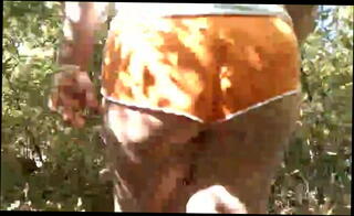 Watch the video about Wife Walking through the Woods Outside