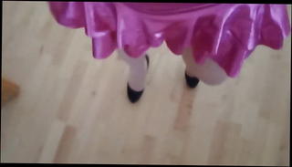 Video 1521110001: diapered sissy, diaper humiliation, sissy pantyhose, moaning sissy, sissy homemade, straight sissy, moaning panting