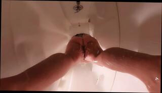 Watch the video about Showering BBW Goddess