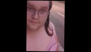 Video 1572599213: sissy crossdresser solo, amateur sissy crossdresser, gay sissy crossdresser, chubby gay solo, fetish gay solo, sissy humilated, chubby male solo, sissy outside, exposed sissy, sissy skirt, public humilation