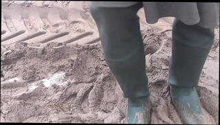 Video 896401485: dirty feet, shemale feet, female feet, wearing dirty