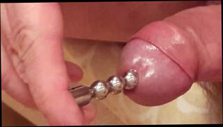 Watch the video about Close up cock sounding