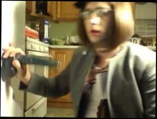 Video 131117401: crossdresser sex toy, crossdresser gay sex, slutty crossdresser, crossdresser masturbation, horny kitchen, horny friend, cam