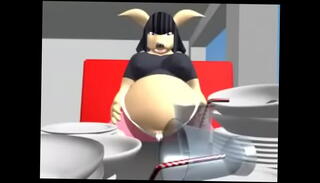 Video 1121418775: fat furry, fat chubby, inflation