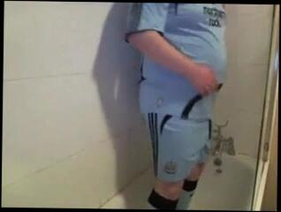 Video 38892301: gay foot ball, foot ball shower, gay man foot