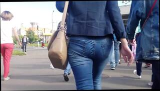 Video 374593504: hot russian ass, street ass