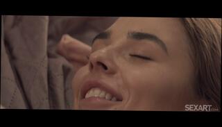 Video 1623008154: milf babe, silky thighs, cheeks, cute brunette teasing, erotic, kissing