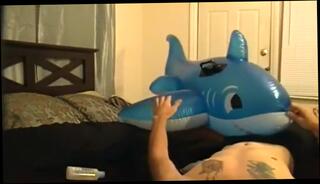 Video 113946704: fetish solo, riding inflatable, red head solo, fetish female, riding guys dick