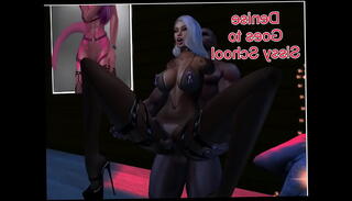 Video 1602058285: sissy school, tranny fucks shemale, shemale fucks doll