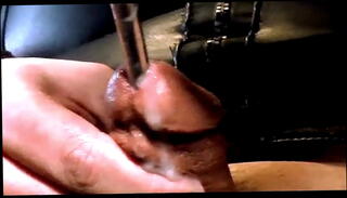 Video 1617317275: shemale cums pees, tranny pee, pee cumshot, tranny shemale trans, goth tranny