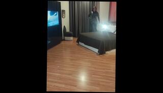 Video 1645790683: latex fetish mistress, latex catsuit mask, thigh high latex boots, amateur mistress, latex female mask, latex corset