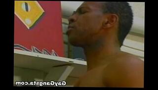 Watch the video about Ebony Gay Hardcore Bareback Anal Fuck