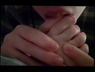Video 1609509293: feet fetish toes, licking feet sucking toes, teen feet fetish, male feet fetish, solo amateur trans