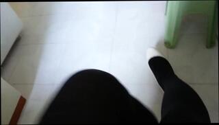 Video 288905601: pantyhose pumping, crossdresser pantyhose black, gay pantyhose, black pantyhose teaser, black pantyhose white, man pumps, gay hd