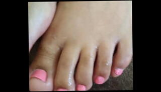 Video 1043154115: foot job, semen pie